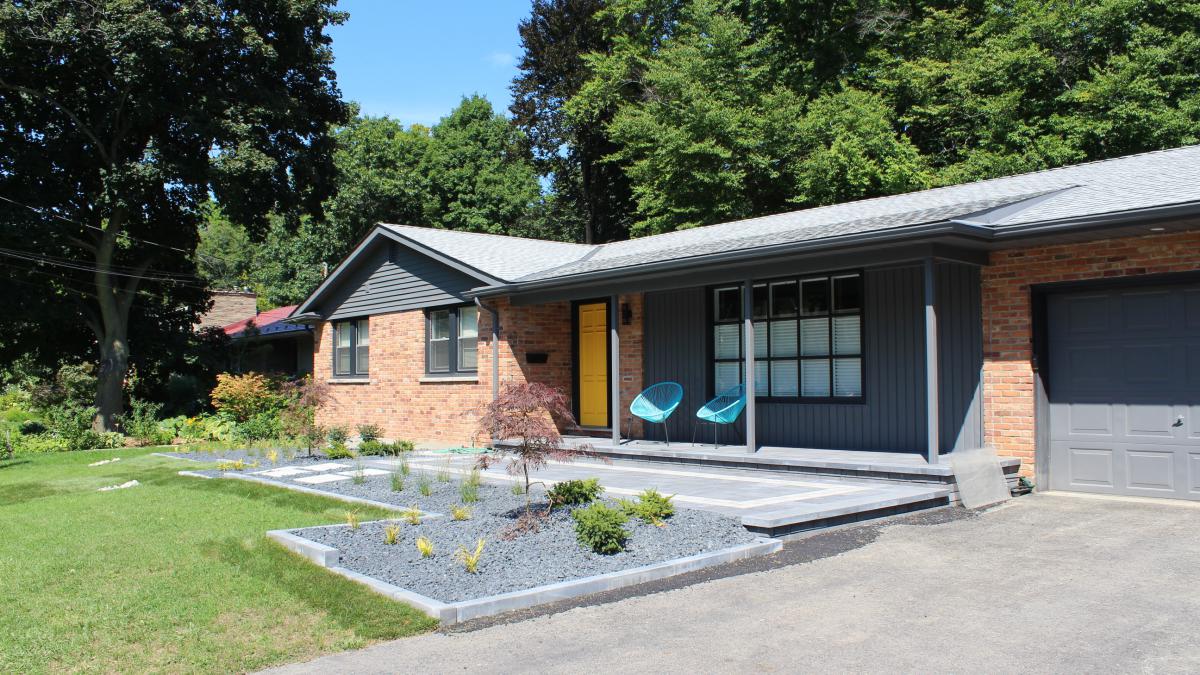 Front of the house